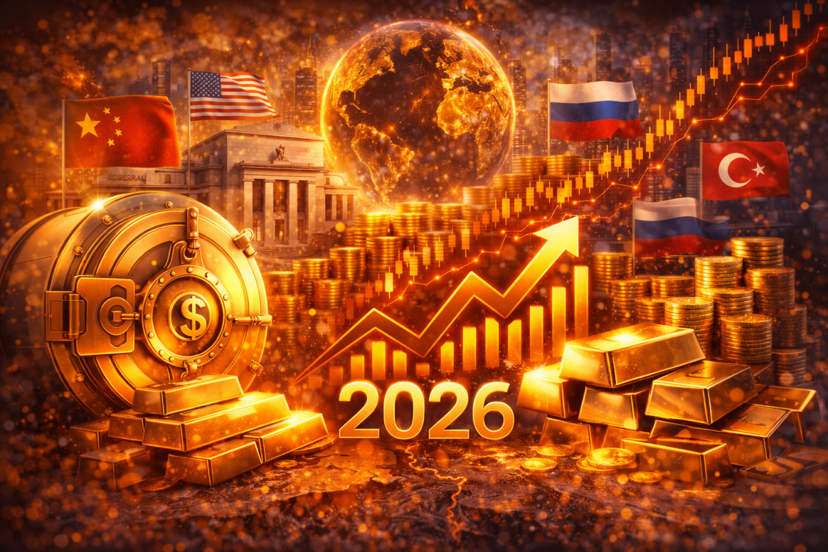 افزایش خرید طلا توسط بانک‌های مرکزی